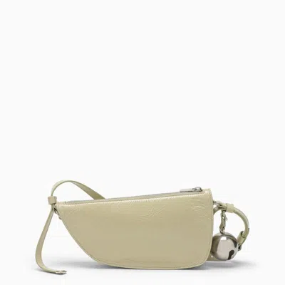Shop Burberry Small Shield Light Bag In Green