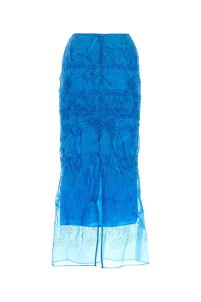 Shop Cecilie Bahnsen Skirts In Blue