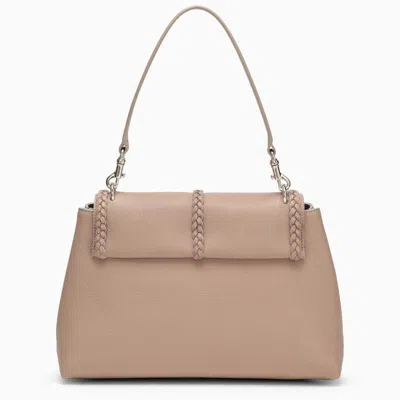 Shop Chloé Penelope Shoulder Bag In Beige