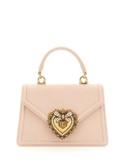 Shop Dolce & Gabbana Devotion Bag Small In Pink
