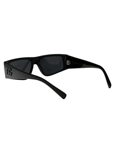 Shop Dolce & Gabbana Sunglasses In 501/87 Black