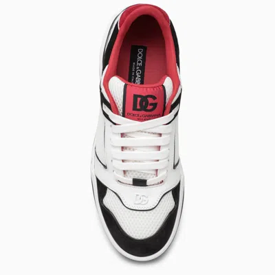 Shop Dolce & Gabbana Dolce&gabbana And White Trainer In Black