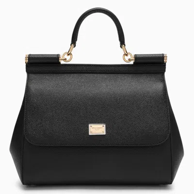 Shop Dolce & Gabbana Dolce&gabbana Sicily Handbag In Black