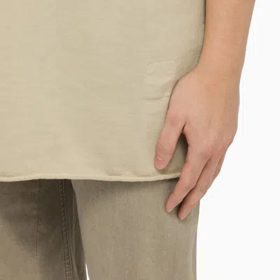 Shop Rick Owens Drkshdw Drkshdw Jumbo Ss Pearl T-shirt In Grey