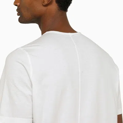 Shop Rick Owens Drkshdw Drkshdw Large Milk Jersey T-shirt In White