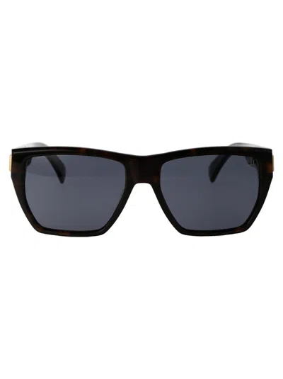 Shop Dunhill Sunglasses In 004 Grey Grey Grey