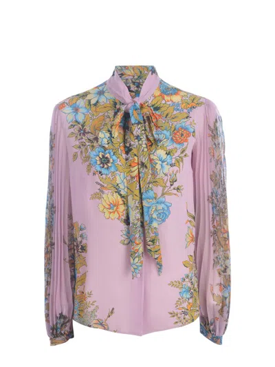 Shop Etro Shirt In Pink