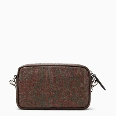 Shop Etro Paisley Mini Bag In In Brown