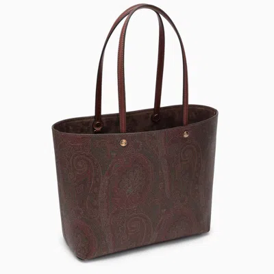 Shop Etro Paisley Shopping Bag In In Brown