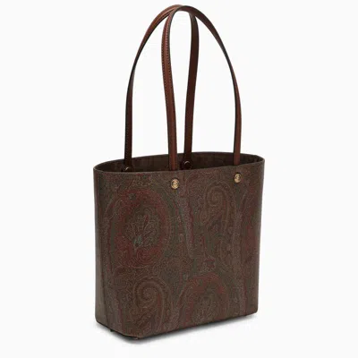 Shop Etro Paisley Shopping Bag In In Brown