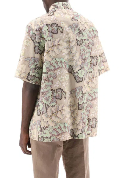 Shop Etro Short-sleeved Floral Shirt In Multicolor