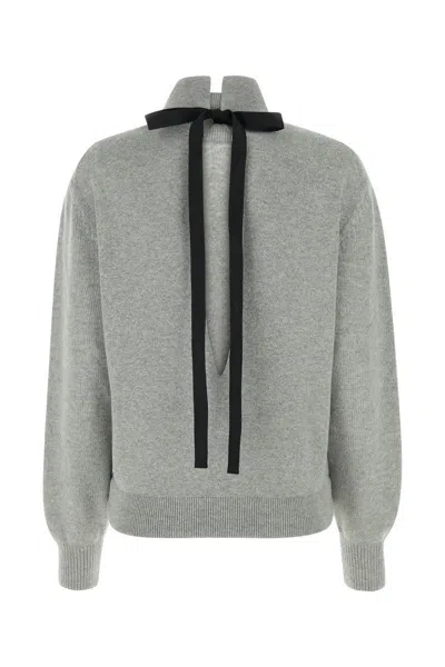 Fendi Wool Blend Sweater In Almgremel