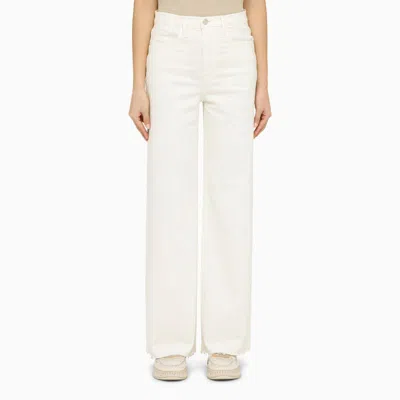 Shop Frame Le Jane Denim Jeans In White