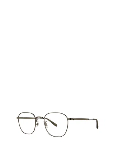 Shop Garrett Leight Eyeglasses In Pewter-willow