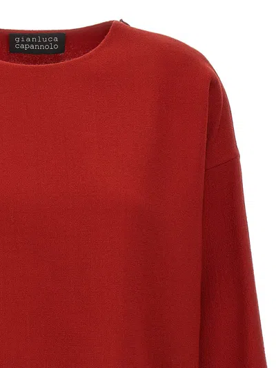 Shop Gianluca Capannolo 'bettina' Top In Red