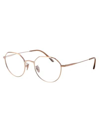 Giorgio Armani 0ar5142 Glasses In 3011 Rose Gold