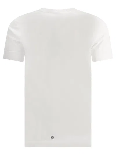 Shop Givenchy " Archetype" T-shirt In White