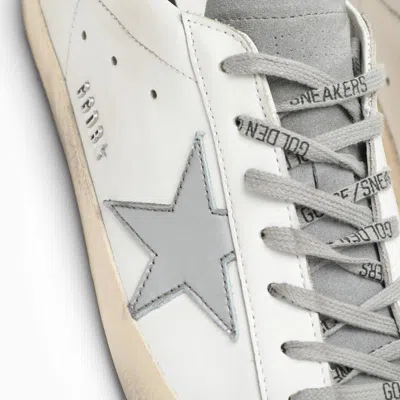 Shop Golden Goose Low Super-star White/green Trainer