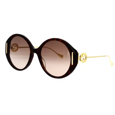 Gucci Eyewear Sunglasses In Havana