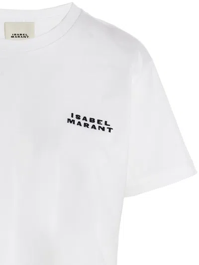 Shop Isabel Marant 'vidal' T-shirt In White