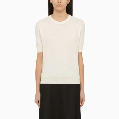 Shop Jil Sander Short-sleeved Jersey In White