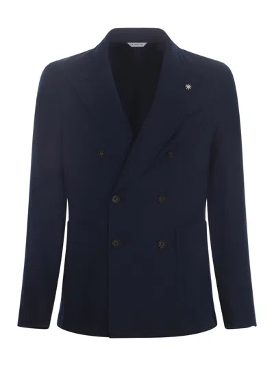 Manuel Ritz Blazer In Blue