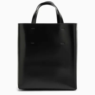 Shop Marni Small Museo Tote Bag In Black