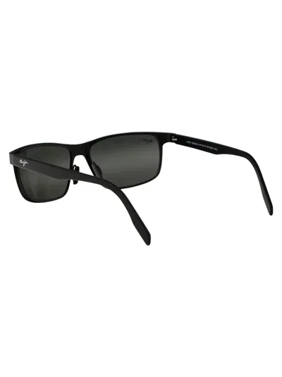 Shop Maui Jim Sunglasses In 02 Satin Black