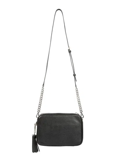 Shop Michael Kors Shoulder Bag "ginny" In Black