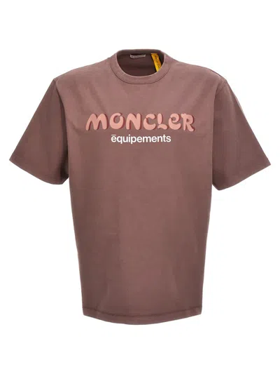 Shop Moncler Genius T-shirt  X Salehe Bembury In Purple
