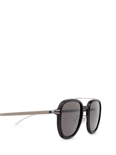 Shop Mykita Sunglasses In Mh60 Slate Grey/shiny Graphite