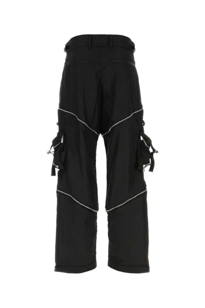 Shop Off-white Off White Pants In Black