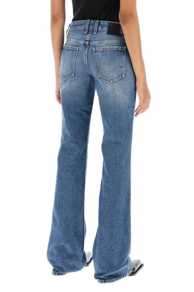Shop Off-white Bootcut Jeans In Blue