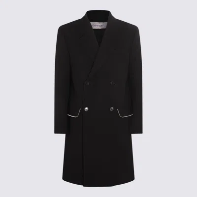 Shop Off-white Coats Black