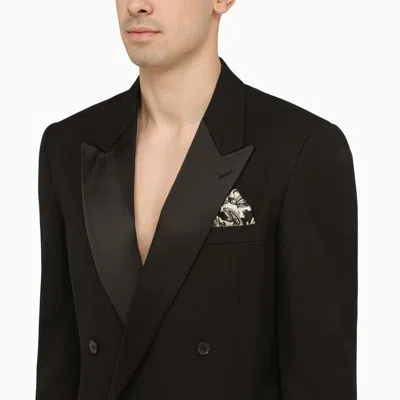 Shop Off-white ™ Double-breasted Jacket In Black