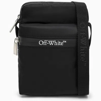 Shop Off-white ™ Nylon Shoulder Bag With Logo In Black
