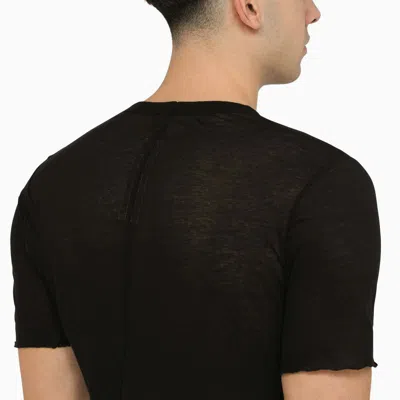 Shop Rick Owens Crew-neck T-shirt In Black