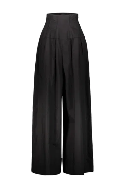Shop Rochas Bustier High Waist Pants Clothing In Black