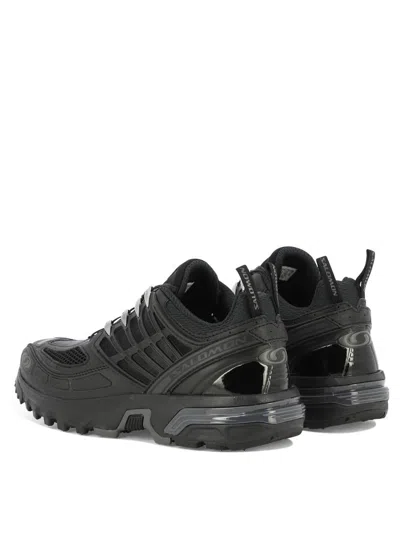 Shop Salomon "acs Pro" Sneakers In Black