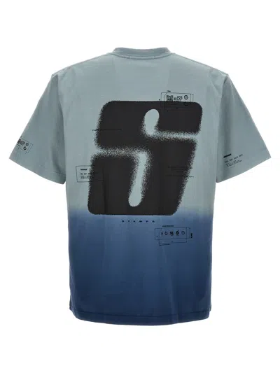 Shop Stampd 'elevation Transit' T-shirt In Blue