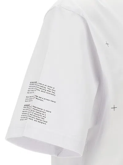 Shop Stampd 'mountain Transit' T-shirt In White/black