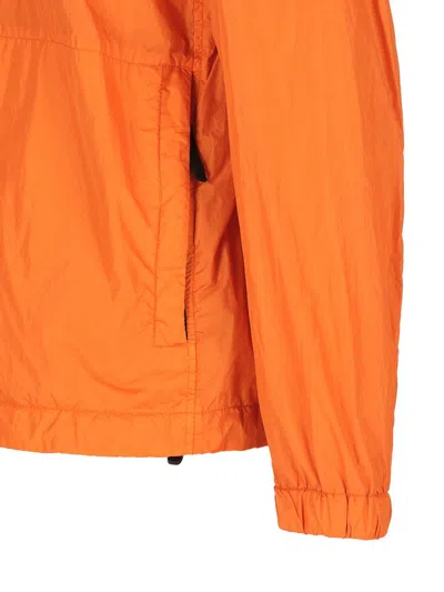 Shop Stone Island Jackets In Orange