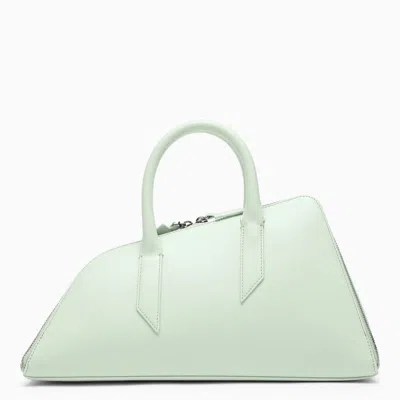 Shop Attico The  24h Aquamarine Handbag In Green