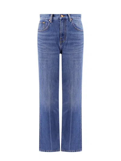 Shop Tory Burch Jeans In Blue