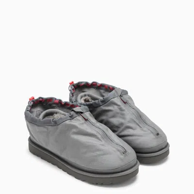 Shop Ugg Slip-on Tasman Shroud Zip In Grey