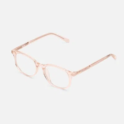Shop Quay Ctrl Frame In Champagne,clear