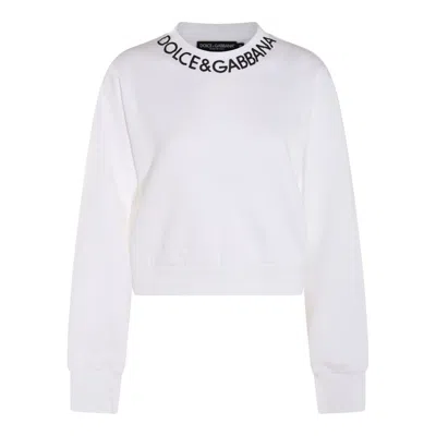 Shop Dolce & Gabbana Sweaters White