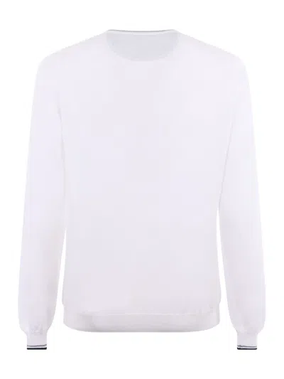 Shop Fay Sweater In White