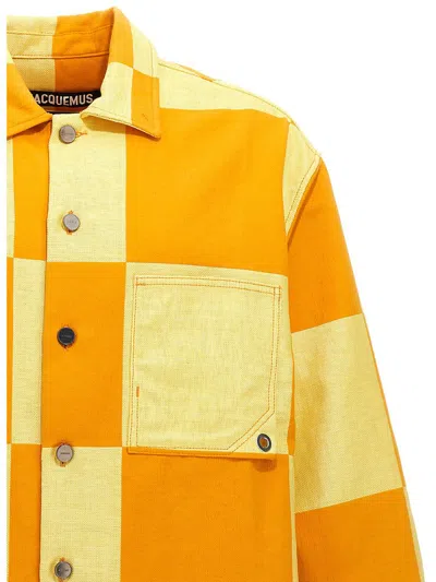 Shop Jacquemus 'banho' Overshirt In Multicolor