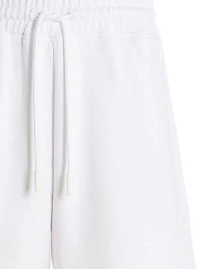 Shop Marcelo Burlon County Of Milan 'tempera Cross' Bermuda Shorts In White